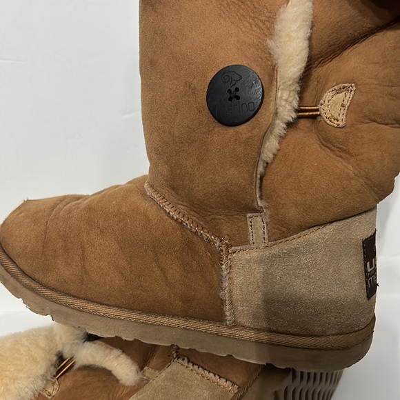 UGG Purely Merino from Australia Tan boots size 8” - Picture 2 of 11